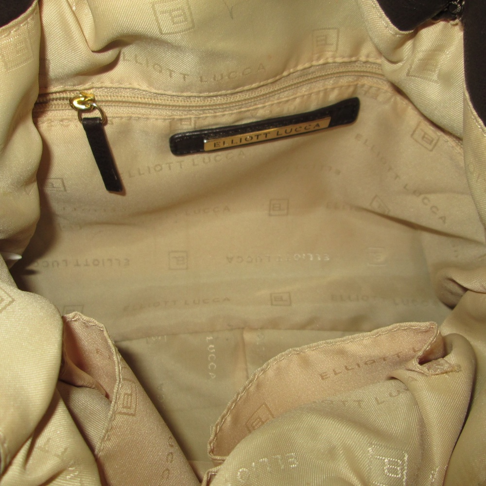 Elliott Lucca Brown Leather Tote - Picture 4 of 8